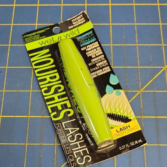 wet n wild Other - Wet n Wild MegaProtein Waterproof Mascara in Very Black New Sealed Package